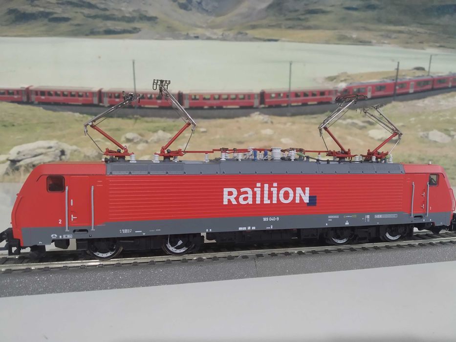 Roco locomotiva electrica BR 189 Railion,HO,trenulete electrice