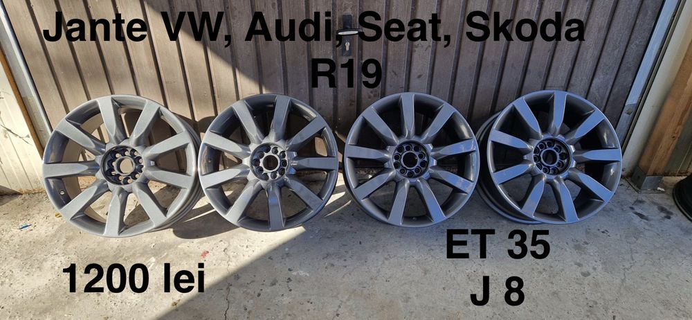 Seturi Jante BMW 16 17 18, 19 plus jante  VW