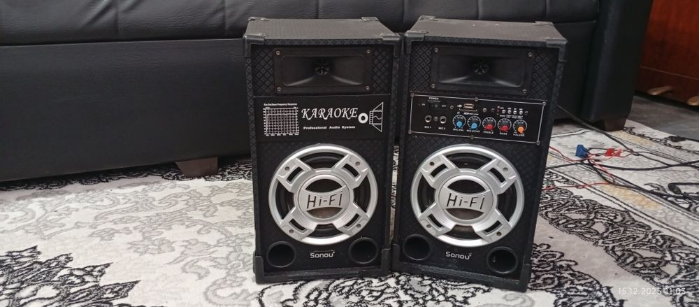 Мини караоке колонки