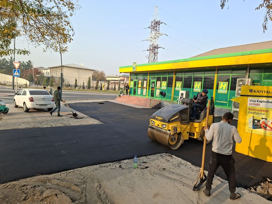 Асфальт Asfalt Aspalt хизматлари бизда 100%Сифат