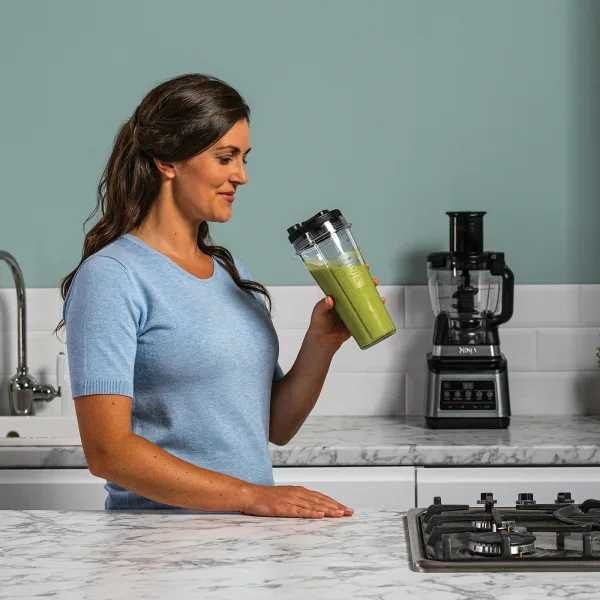 Кухненски робот Ninja BN800EU, 1200W, 2,1Л, 3в1, Auto-iQ, 3 скорости