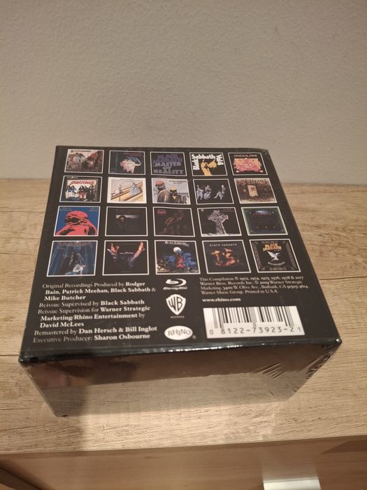 Black Sabbath cd box set 20 albume sigilat cadou