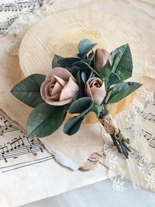 Бутоньерка для жениха