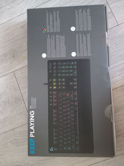 Tastatură De Gaming Logitech G213 Membrană Cu Fir