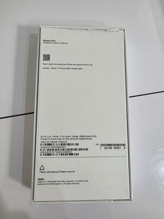 iPhone XR iOS в корпусе iPhone 17 Pro