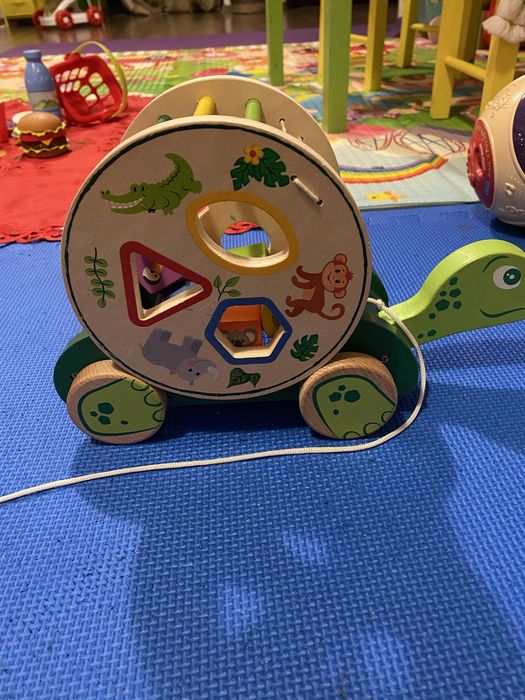 Jucarie Testoasa din lemn