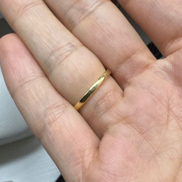 Inel din aur galben de 18K cu Diamante naturale