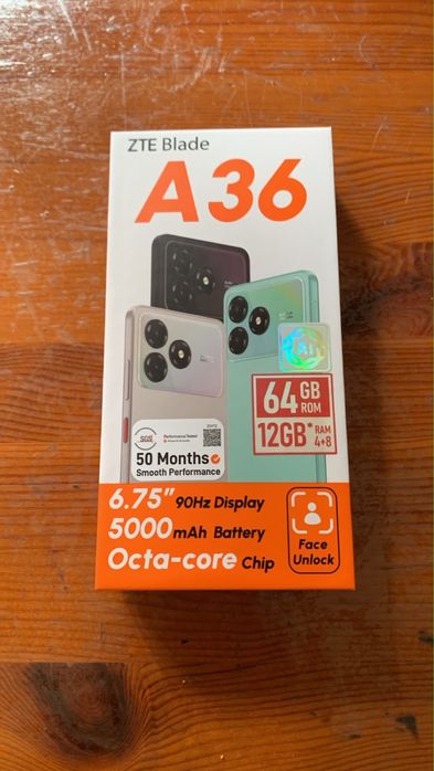 Продам Новый ZTE A36