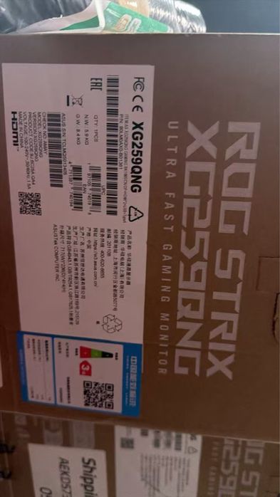 Монитор asus 380hz новые