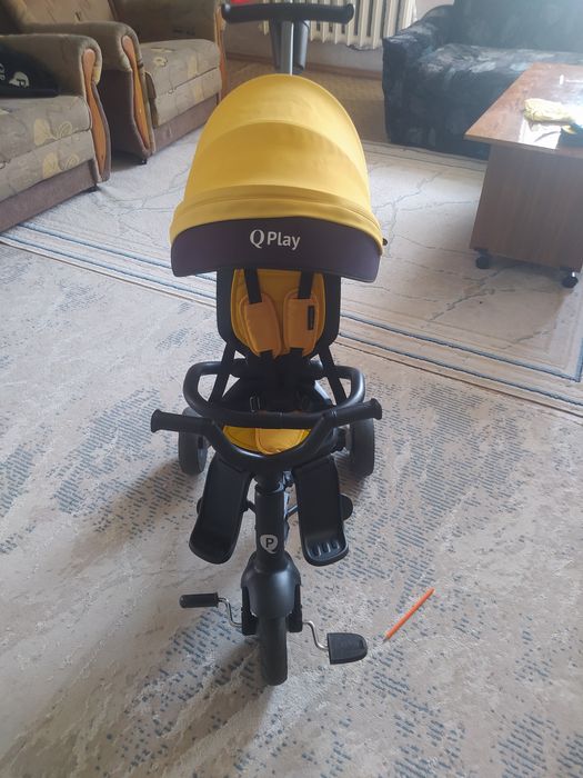 Трех колёсный велосипед qplay Nova plus rubber