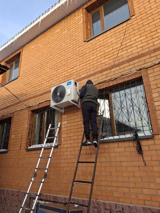 Установка кондиционера