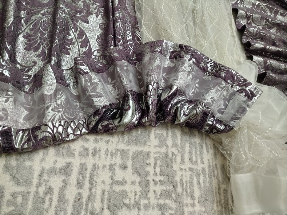 Шторы комплект, портьеры