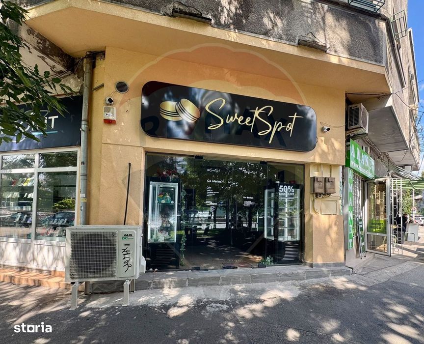 Spațiu comercial Piața Muncii | 58 mp utili | Dotări Cofetarie