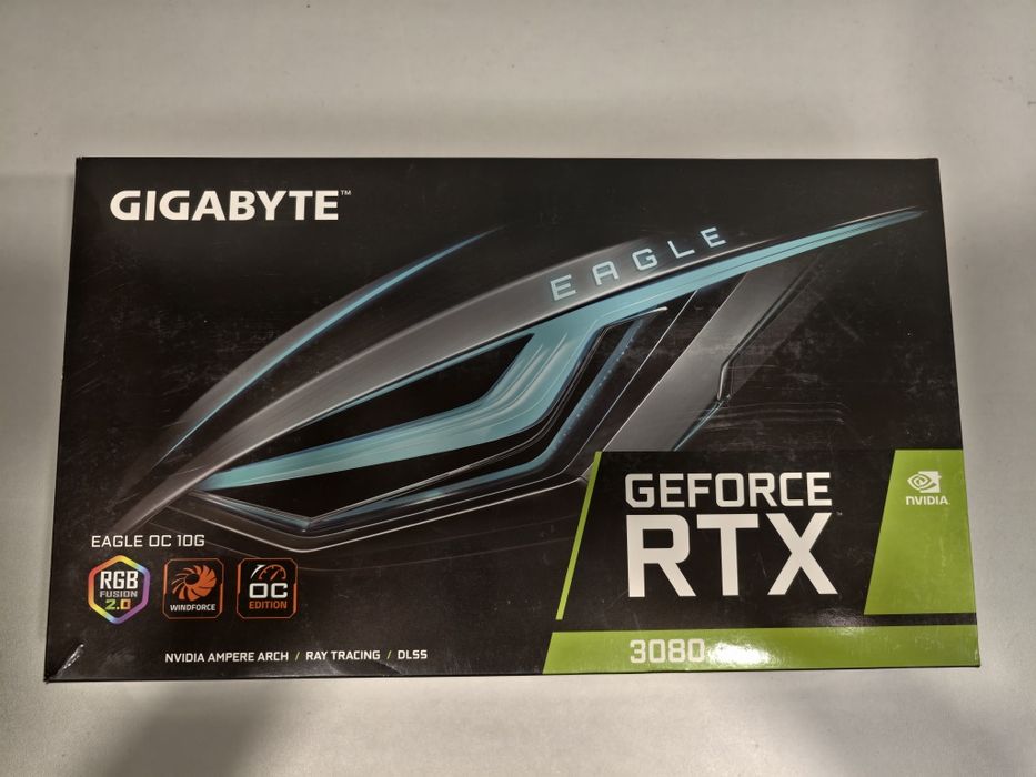 Игровая видеокарта Gigabyte RTX 3080 EAGLE OC 10G