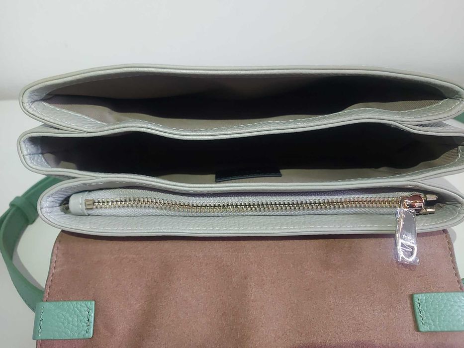 Furla ,оригинална дамска кожена чанта, нова, 25см/18см