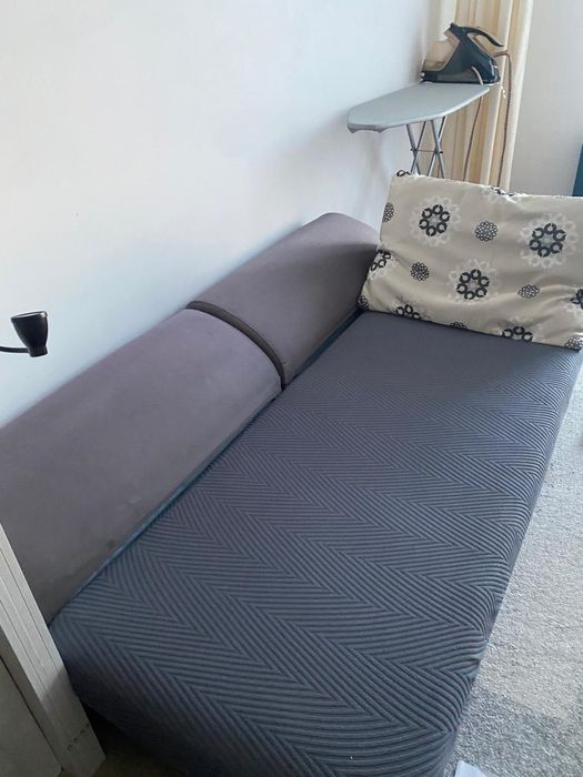 Диван модульный с деревянным каркасом б/у