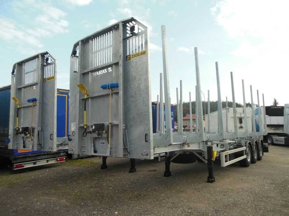 Semiremorci forestiere ZASLAW  - STOC NOU - Oferta APRILIE 2026 !