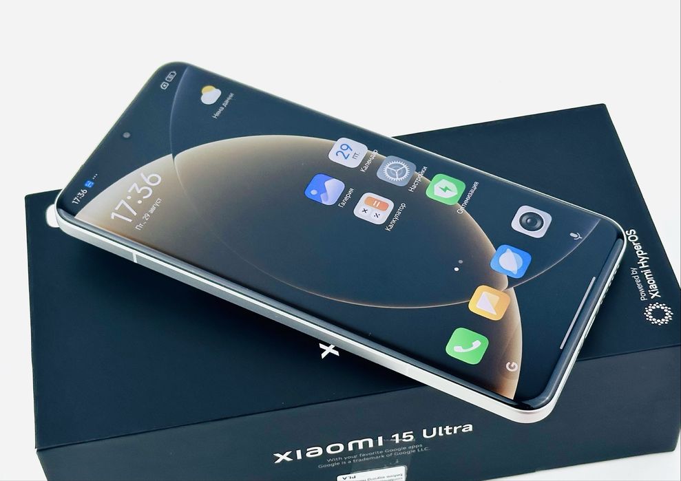 КАТО НОВ! Xiaomi 15 Ultra 5G 512GB 16RAM White 2г. Гаранция!