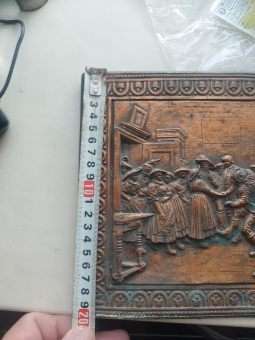 Чеканка медная редкая