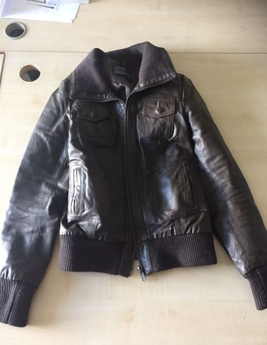 Яке от естествена кожа