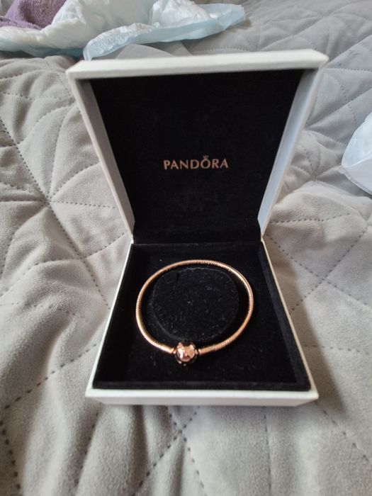 Нови оригинални гривни Pandora rose gold