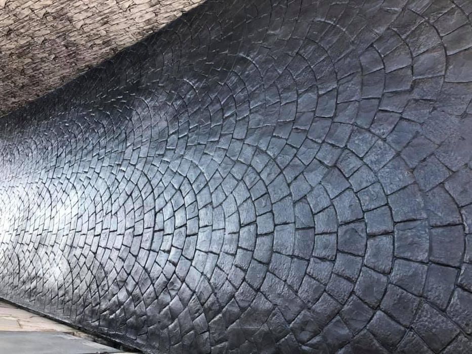 Beton amprentat / elicopterizat / amprentat vertical