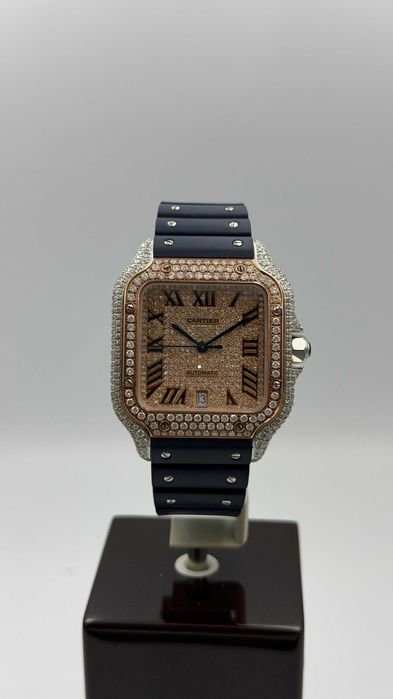 Cartier WSSA0018, Santos large, oțel, 2025, 10000€ unisex.