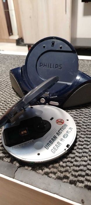Cd Diskmen Philips cu Doking