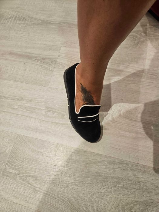 Pantofi de toamna din piele
