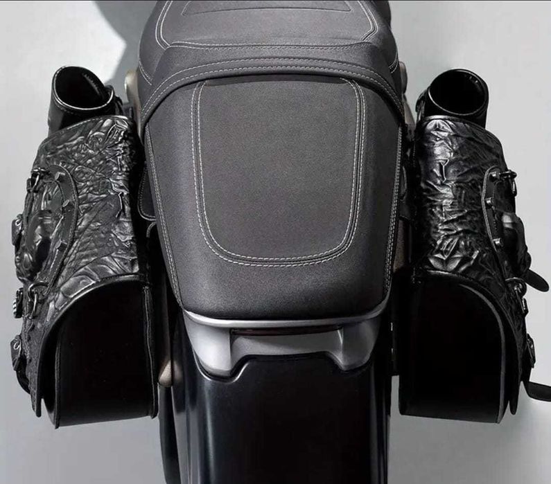 Set genti moto cu incuietoare