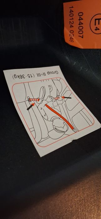 Повдигаща седалка за кола KinderKraft (15-36 кг) – удобна и сигурна