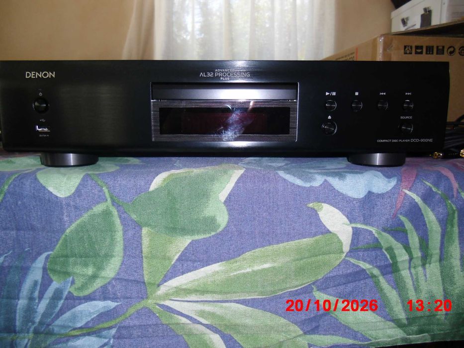 Denon DCD-900NE HiFi CD Player, CD Player, Hi-Res, Supports CD, CD-R/RW, MP3, WMA and USB, Black