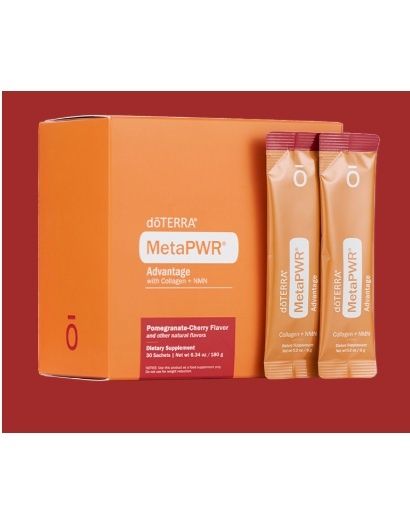Doterra colagen Metapwr Advantage aroma clasica sau rodie-cirese din SUA