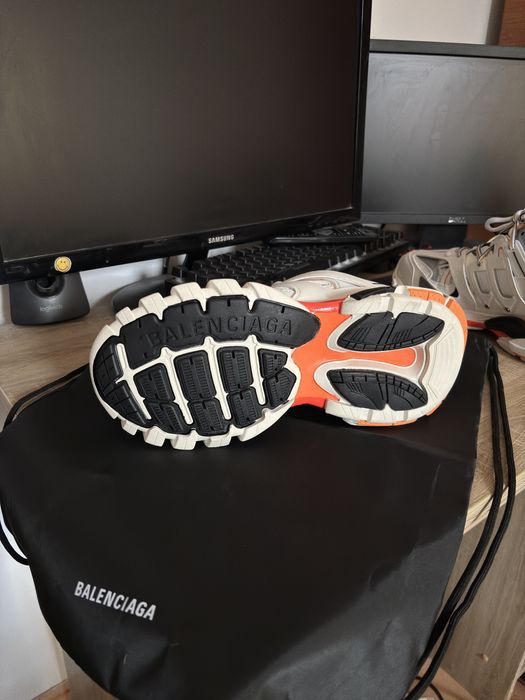 Balenciaga Track White Orange
