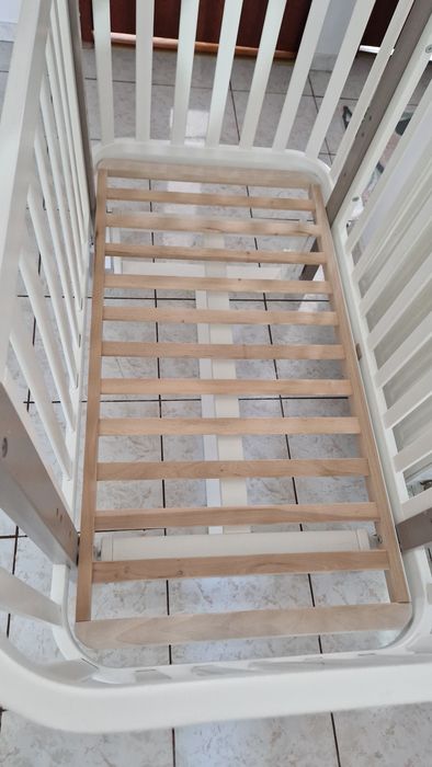 Pătuț Copii "Marvis" + Saltea de Cocos - Calitate Premium