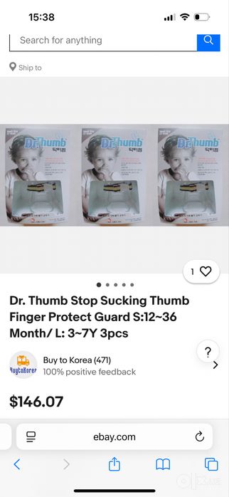 Dr thumb barmoq uchun