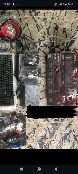 Kamputer markasi mishka klavitura kalonka naushnik