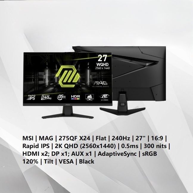 MSI Mag QHD 240hz ips