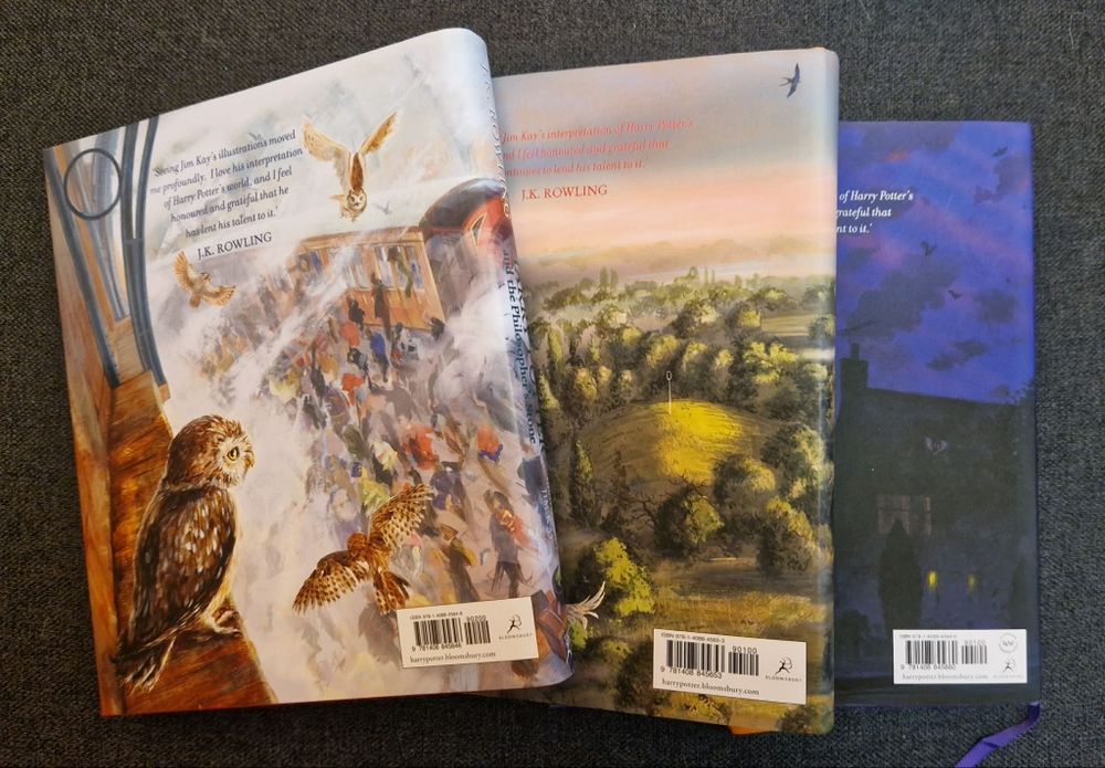 Илюстровани издания на Хари Потър с илюстрации на Джим  Кей