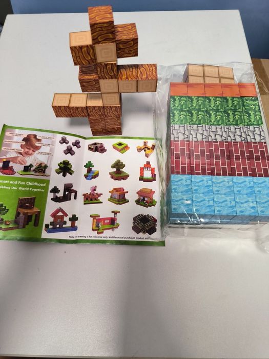 Магнити кубчета Майнкрафт Minecraft 100 броя