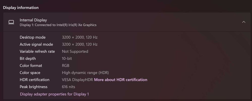 Лаптоп Asus Vivobook 16 инча OLED 3.2k (3200 x 2000), 120 Hz. X1605ZA