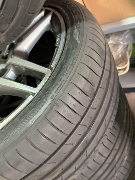 Mercedes W212 оригиналние диски и резина Toyo