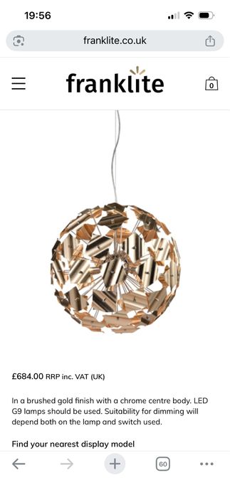 Lustra led de sufragerie