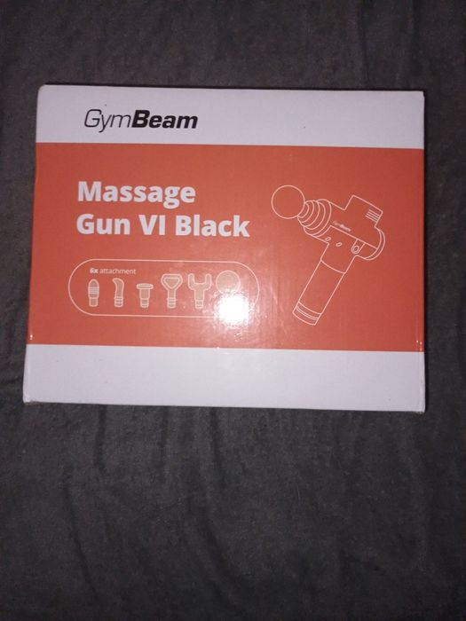 Pistol de masaj GymBeam Vi Black - Nou / Sigilat