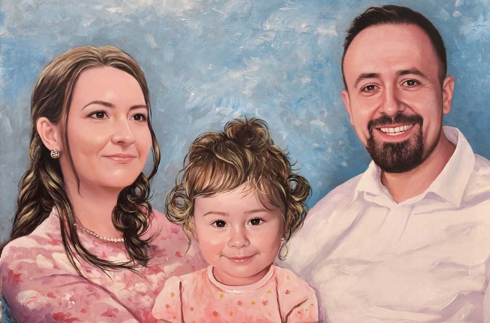 Cadoul perfect,Portrete artistice realizate dupa fotografie