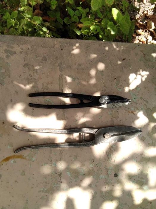 ножницы по металлу, б/у, сост хорошее