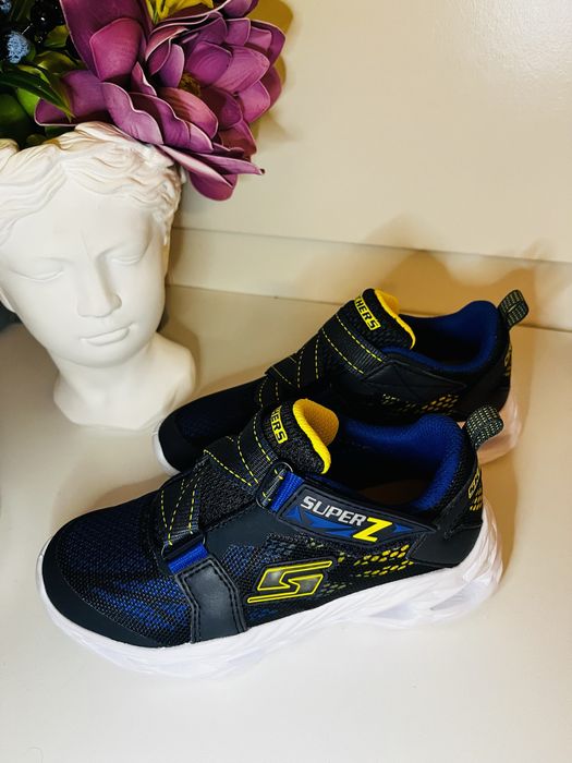 Sneakers copii/ incaltaminte sport/adidasi Sketchers SuperZ cu lumini