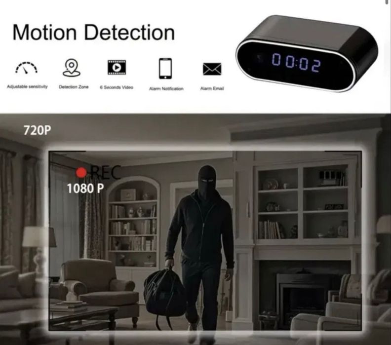 Mini camera video supeaveghere Wi Fi tip ceas noua