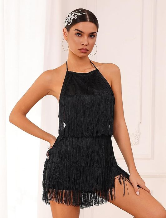 Дамски гащеризон с ресни