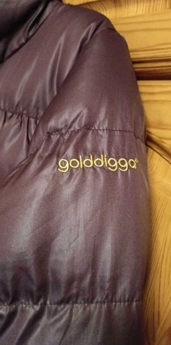 Дамско зимно яке Golddigga, тъмно лилаво